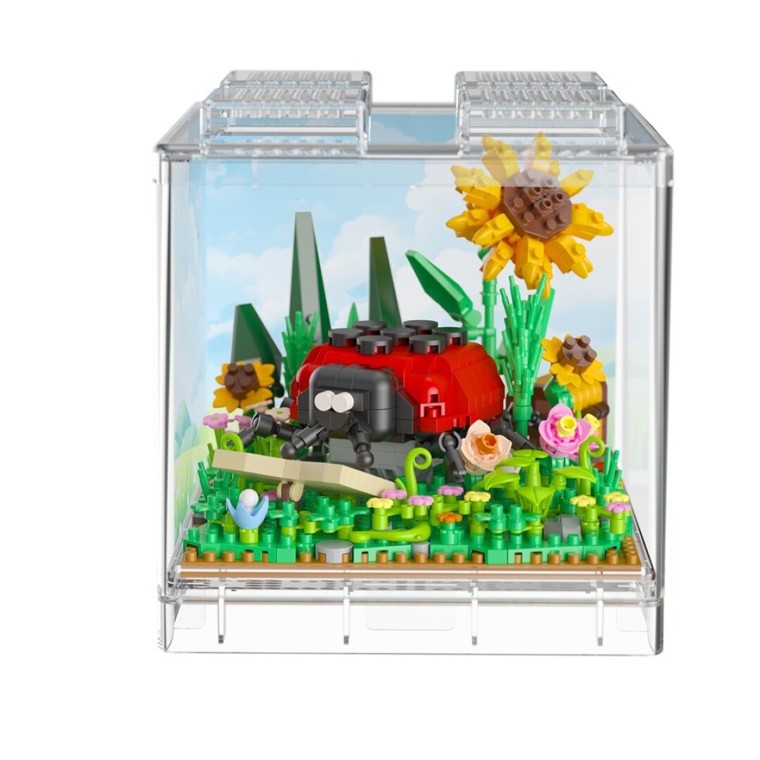Insecto y planta – Mariquita (659 piezas)