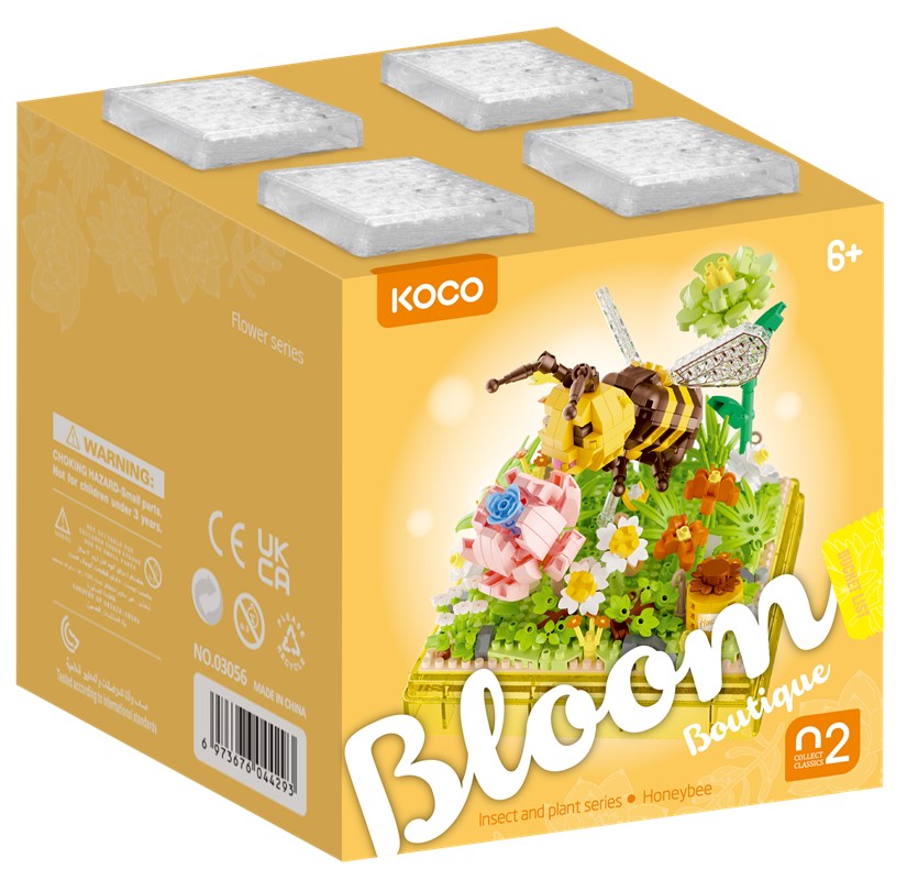 Insecto y planta – Abeja (668 piezas)