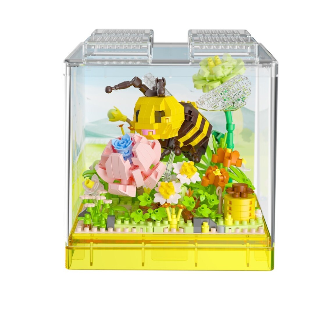 Insecto y planta – Abeja (668 piezas)