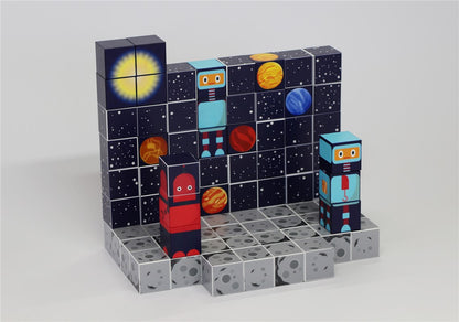 Imanix Cube It Espacio 50 piezas