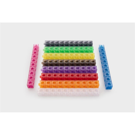 Tickit Cubos translúcidos encajables (100 piezas)