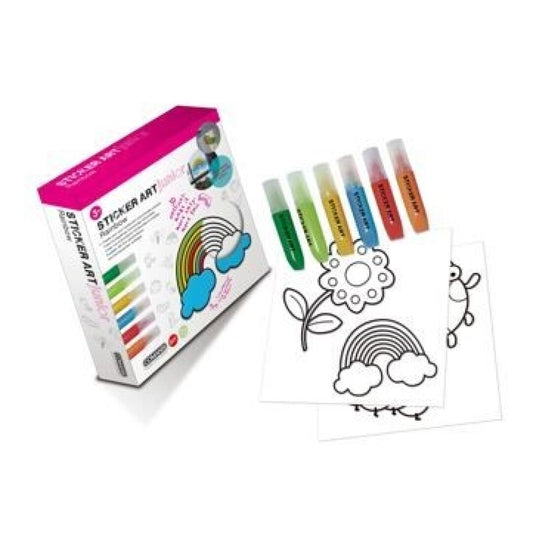 Sticker Art Junior Deluxe Rainbow Series