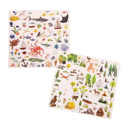 Calcomanías El explorador