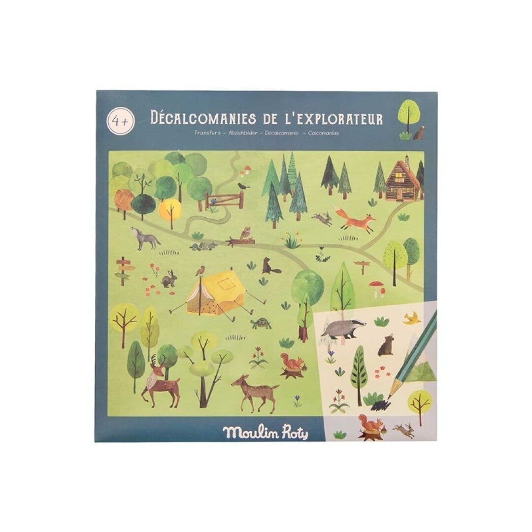Calcomanías El explorador