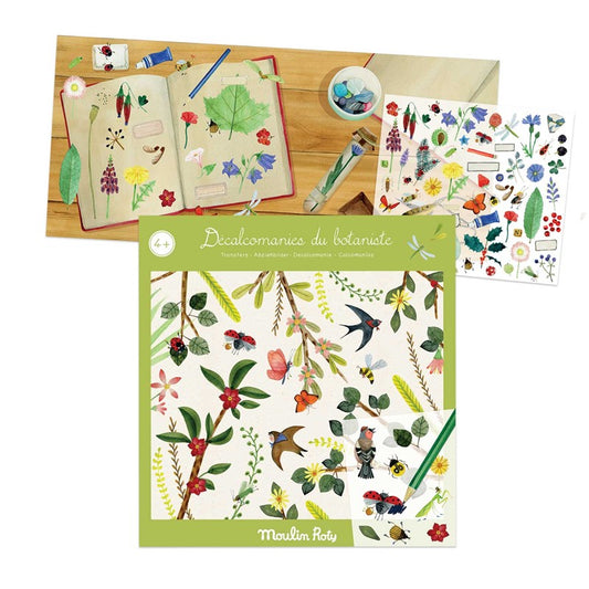 Calcomanías El botanista