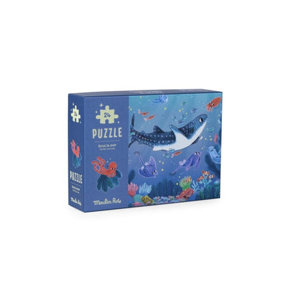 Puzzle fosforescente Bajo el mar Paulie (24 piezas)