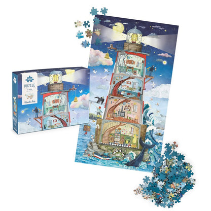 Puzzle El Faro (500 piezas) Jardin du Moulin