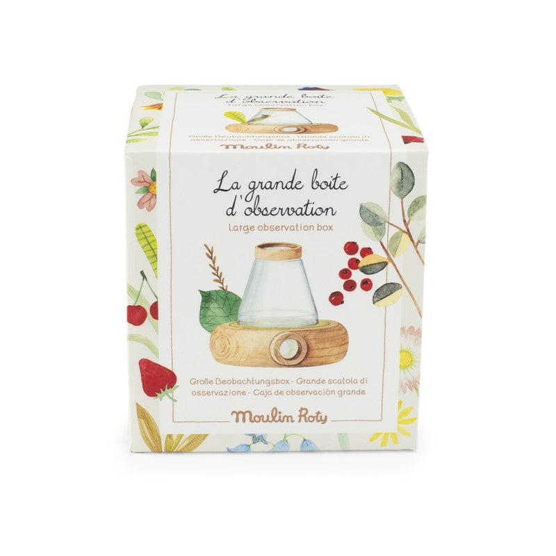 Caja de observación grande