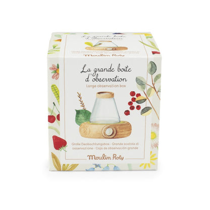 Caja de observación grande