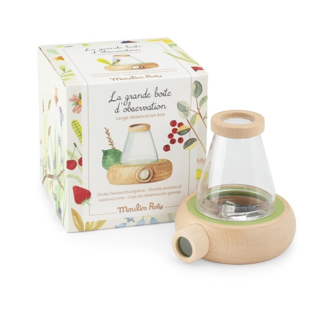 Caja de observación grande