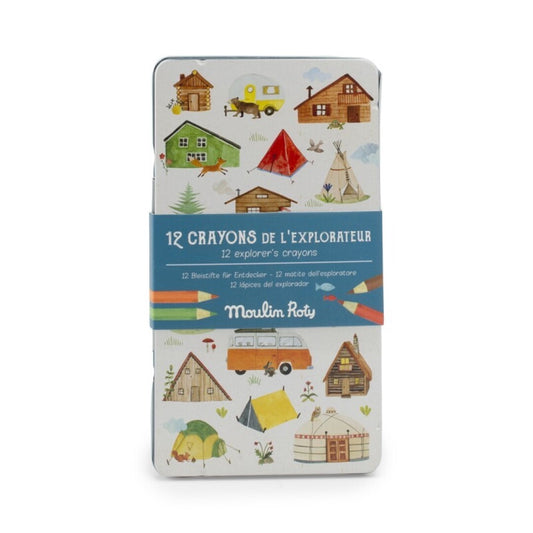 12 lápices de colores Explorador