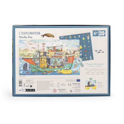 Puzzle barco El Explorador (200 piezas).