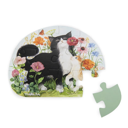 4 mini puzzles Animales