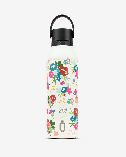 Botella Termo Mii 60 Abigail Morales - Bouquet Cream