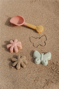 Set playa 3 piezas Flores y mariposas