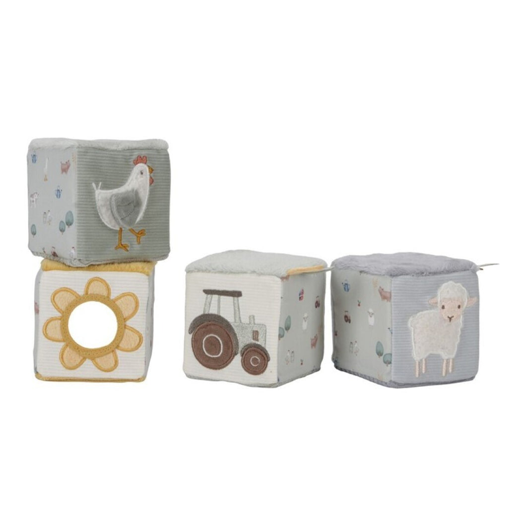 CUBOS BLANDITOS APILABLE PEQUEÑA GRANJA