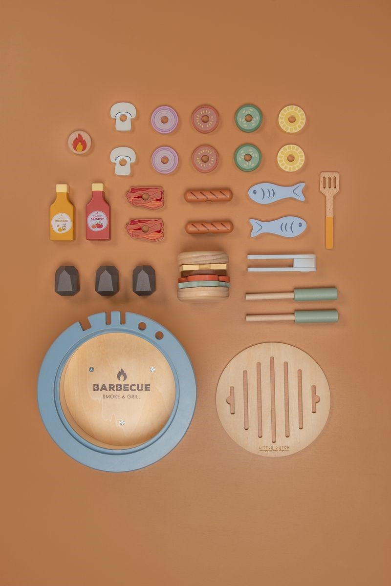 Set de Barbacoa de Madera