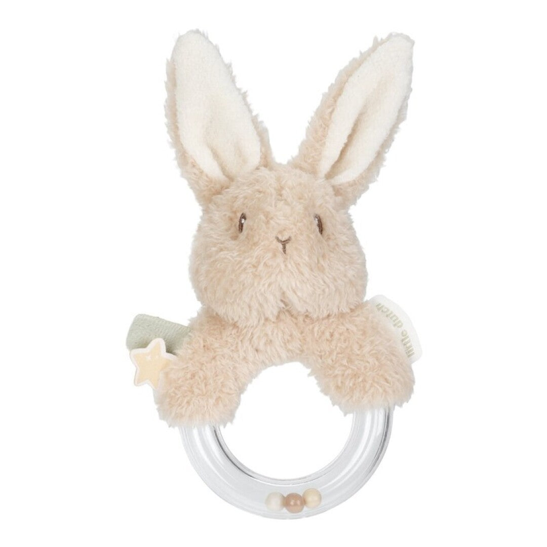 Sonajero anillo conejito newborn