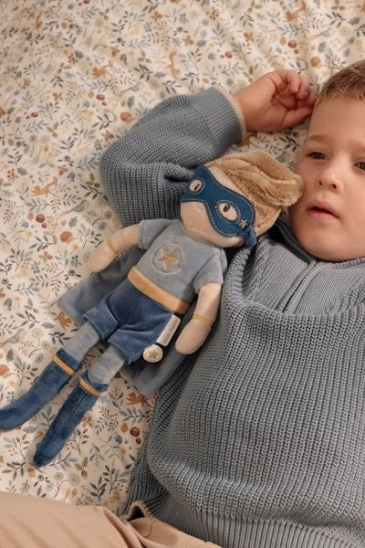 Jim superheroe muñeco blandito