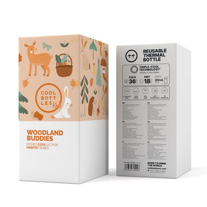 The Kiddie Bottle - Woodland Buddies 350ml
