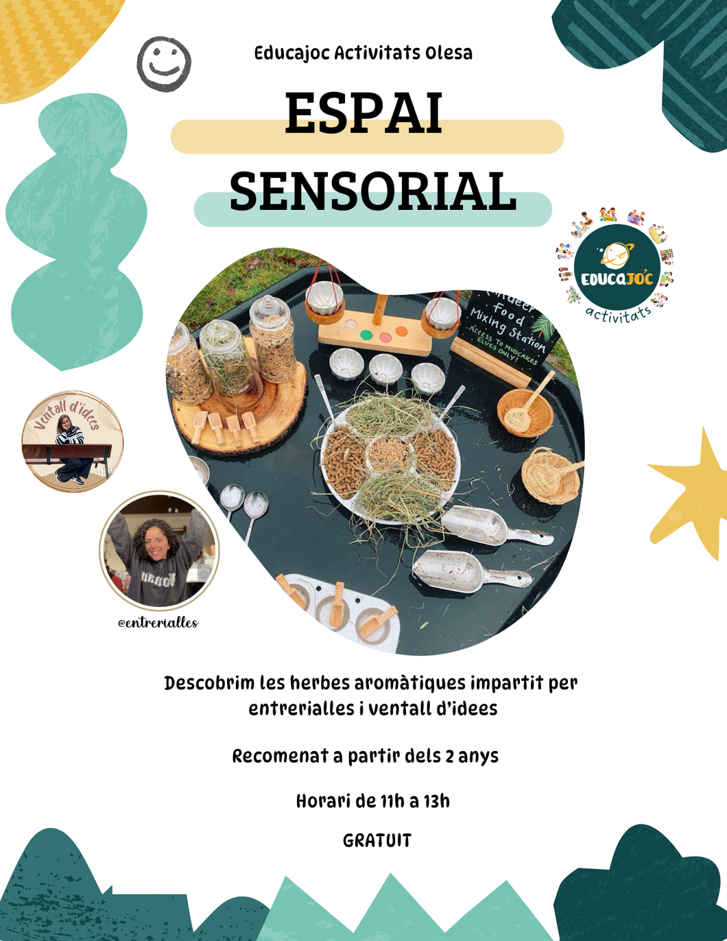 Espai Sensorial: Descombrim les Herbes Aromàtiques