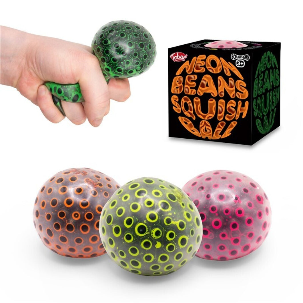 Productos SCRUNCHEMS NEON BEANS SQUISH BALL