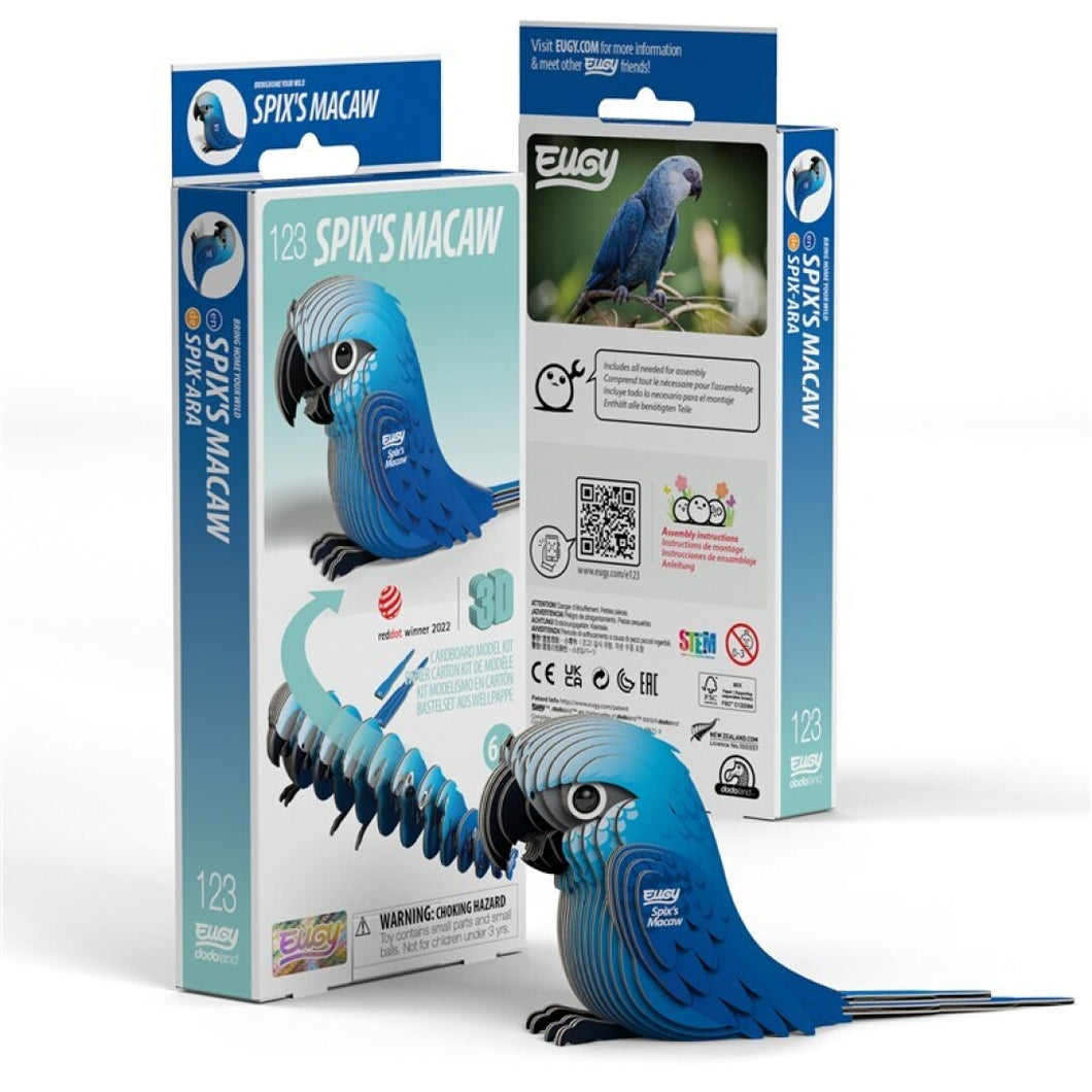 Eugy 123 Spix`s Macaw