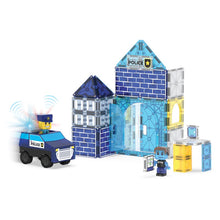 Cargar imagen en el visor de la galería, MAGNA-T Police Station Set 35 pcs
