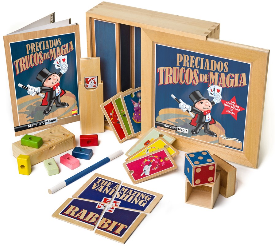 Trucos de Magia Marvin (caja madera)