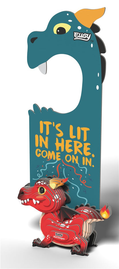 Eugy D085 Red Dragon Door Hanger
