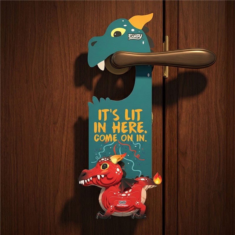 Eugy D085 Red Dragon Door Hanger