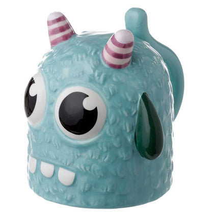Tazón de Cerámica 3D con Forma Monstruo Monstarz Azul del Revés