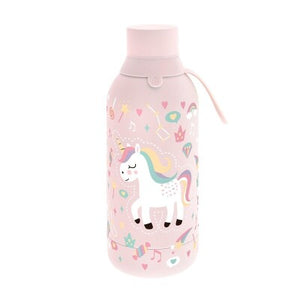 BOTELLA TERMICA ACERO 500ML PINK UNICORN