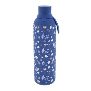 BOTELLA TÉRMICA / THERMAL BOTTLE 710ML - DARK BLUE DAHLIA FEST