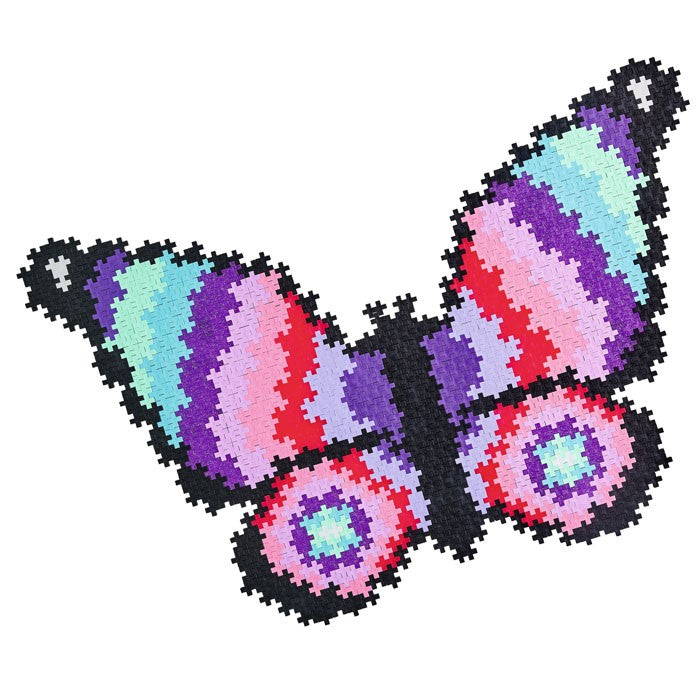 Puzzle by number: Mariposa