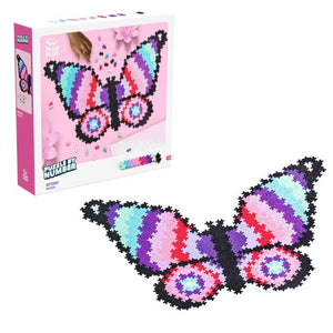 Puzzle by number: Mariposa