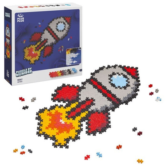 Puzzle by number: Cohete