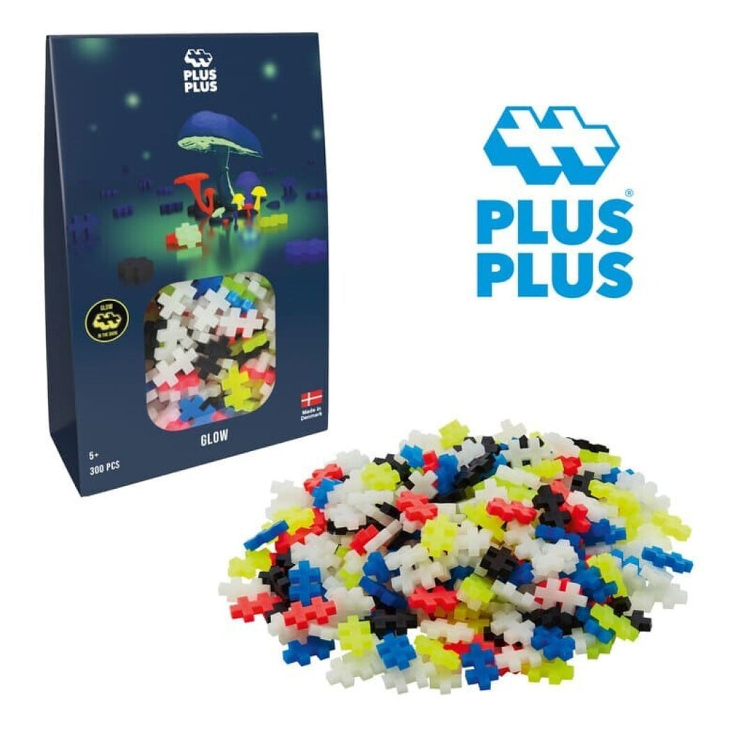 Sobre Plus-Plus Brilla en la oscuridad 300 pcs