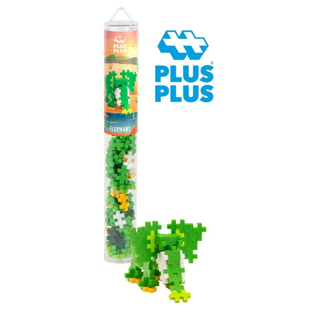 Tubo Plus Plus Elefante 100 pcs
