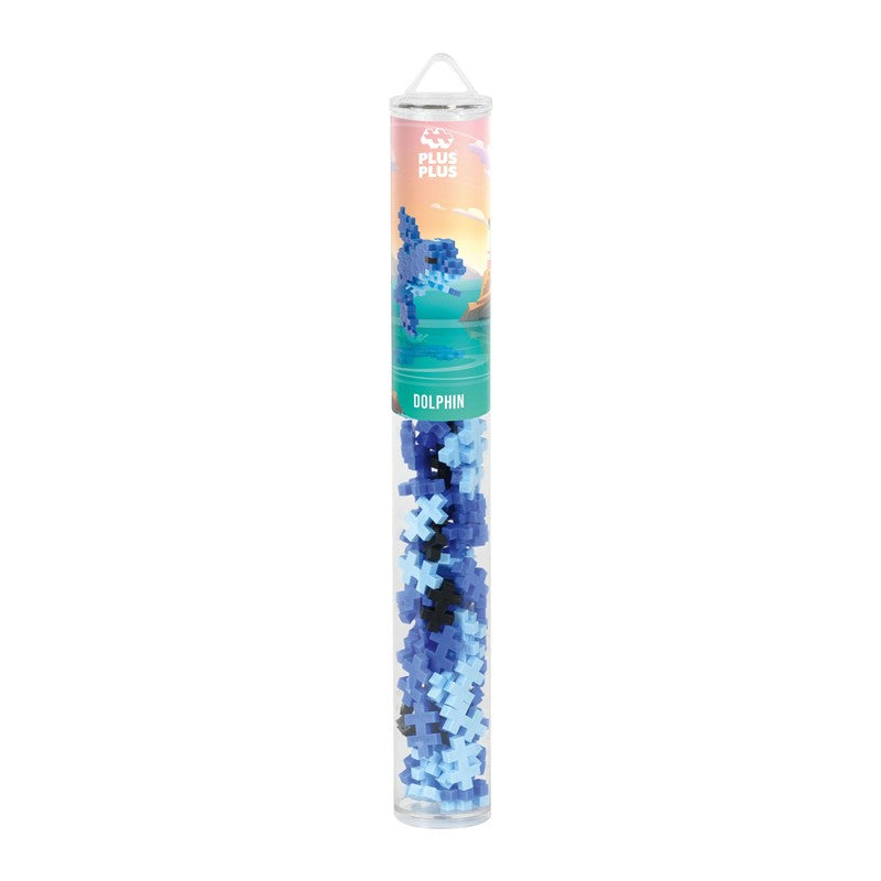 Tubo Plus Plus Delfín 100 pcs