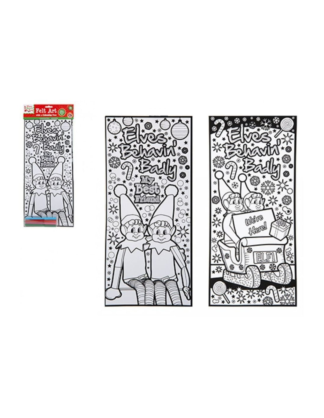 Colorear Elfos con Rotuladores