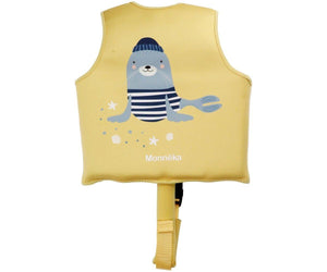 Chaleco Flotador Aprendizaje Seal Yellow 1-3 años