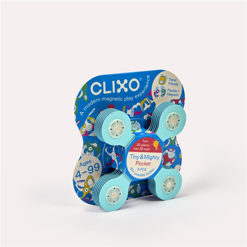 Clixo Tiny & Mighty Pocket Mini 6 piezas