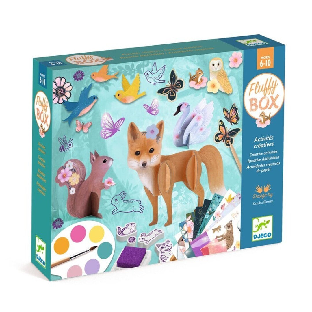 Cofre multiactividades Fluffy Box de Djeco