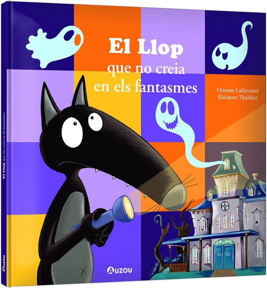 Portada El Llop que no creia en els fantasmes