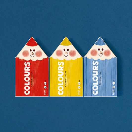 My Colours Londji - cajas roja amarilla y azul