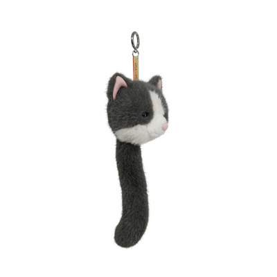 Colgante de peluche One Love Misty – gato gris