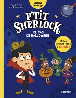 Portada P'tit Sherlock i el cas de Halloween