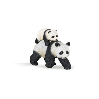 Panda y bebe panda
