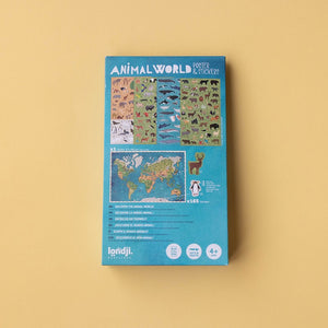 Animal world poster & stickers